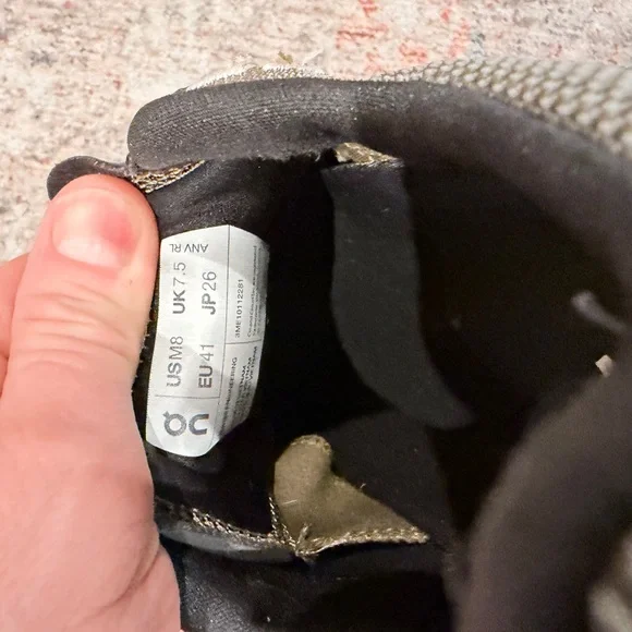 On Cloud Men’s Size 8 - Picture 5 of 7